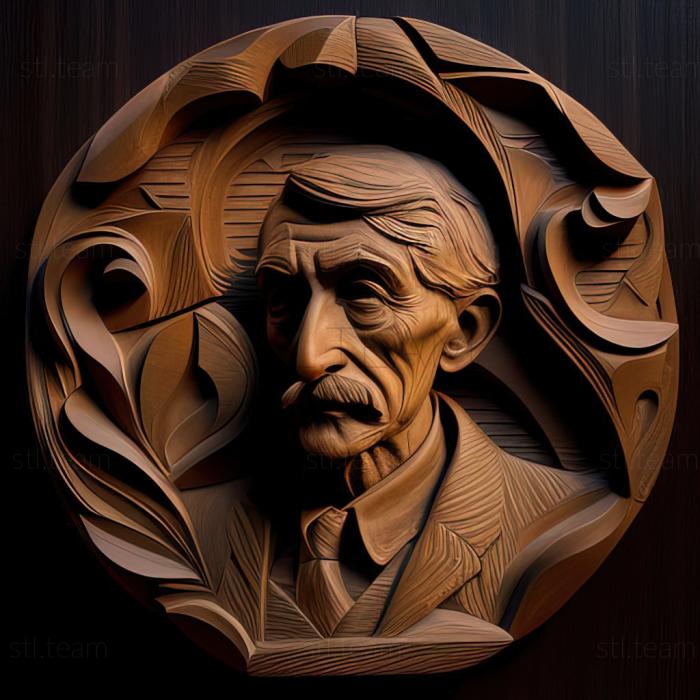 3D model In Search of Lost Time Marcel Proust 1913 1927 (STL)